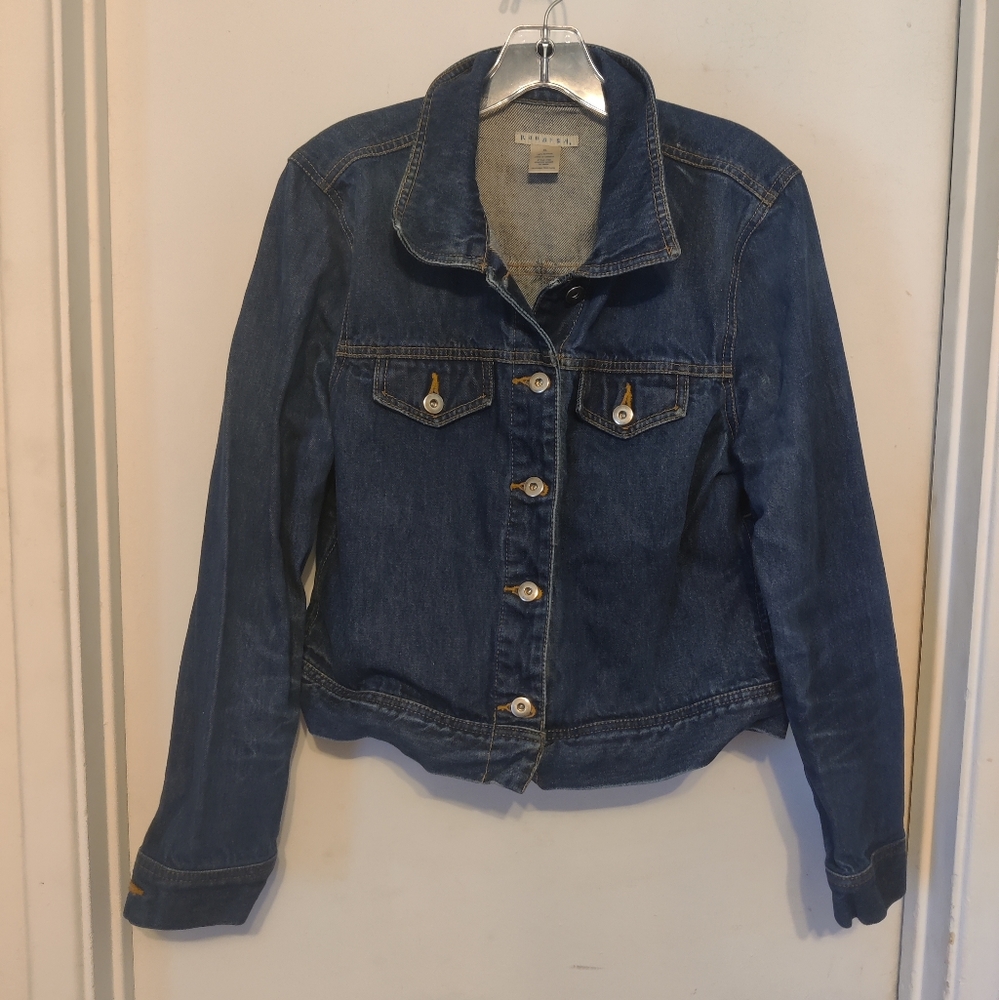 Rubbish Dark wash Denim jacket sz XL